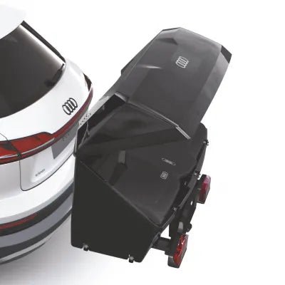 Cutie portbagaj spate Audi originala 308.5 litri cu role transport - CarFun.ro - Accesorii Originale Auto