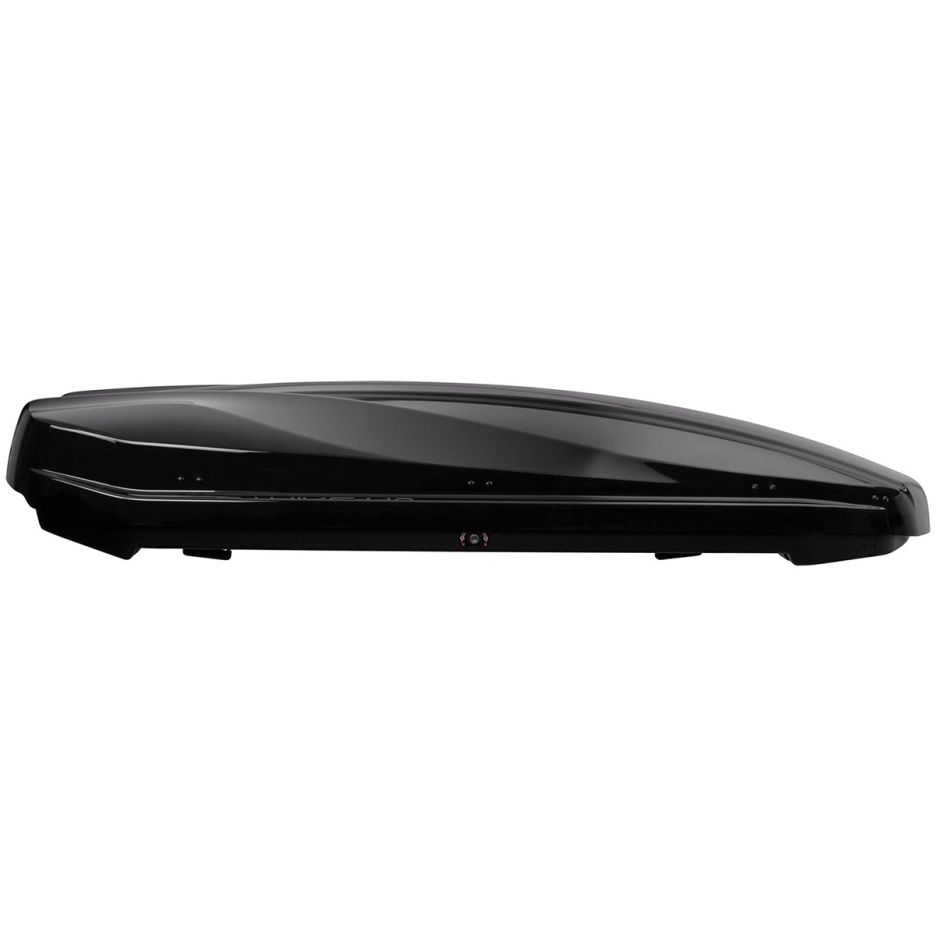 Cutie portbagaj Strike 480L Negru Lucios – deschidere pe ambele parti, 75kg, ABS+PST - CarFun.ro - Accesorii Originale