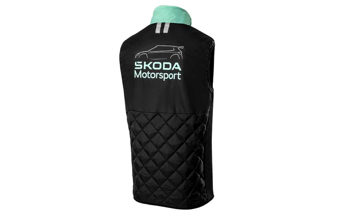Vesta Skoda Motorsport unisex – negru electric green, marimi S-XXL