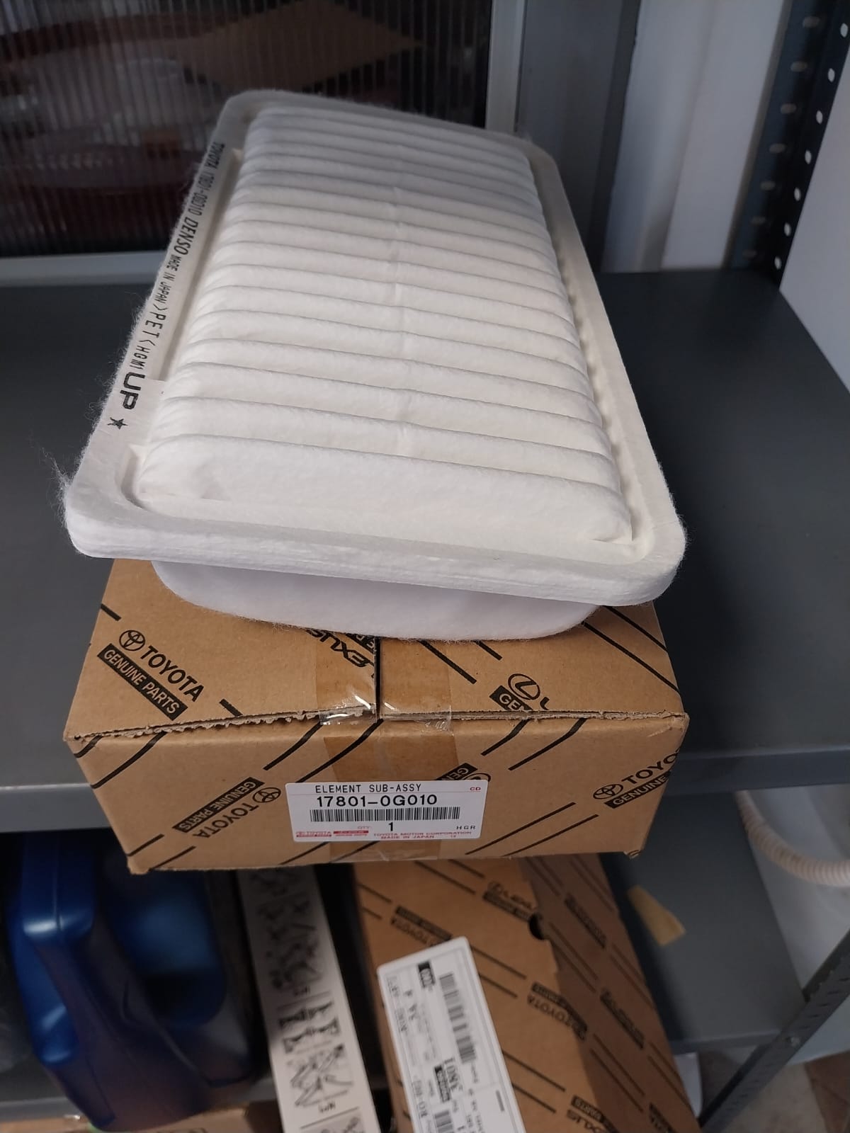 Filtru aer original Toyota pentru Avensis 2003 - 2008 si Corolla 2004 - 2009 - CarFun.ro - Accesorii Originale