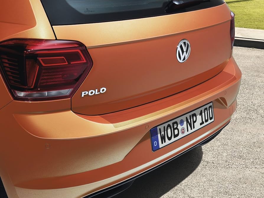 Folie de protectie pentru bara spate originala Volkswagen Polo (AW1) 2018->, transparenta - Volkswagen Shop