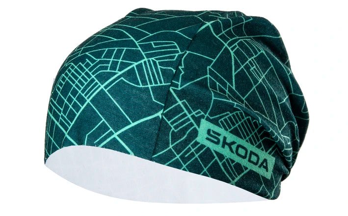 Fular tip tub Skoda verde emerald unisex - CarFun.ro - Accesorii Originale