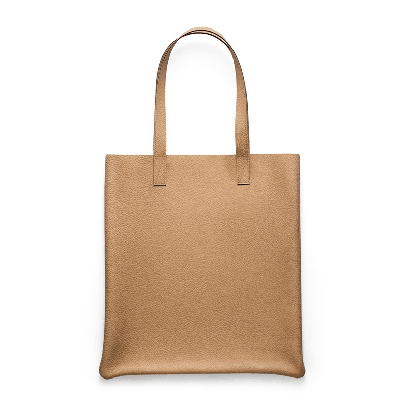 Geanta de lux Volvo din piele reciclata – tote chihlimbar 40x36 cm - CarFun.ro - Accesorii Originale