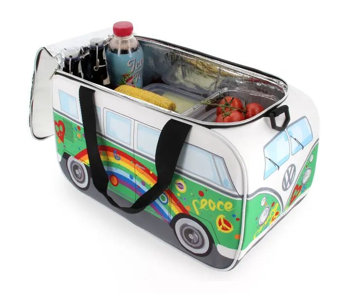Geanta frigorifica Volkswagen T1 Bulli Campervan 25L design retro - CarFun.ro - Accesorii Originale