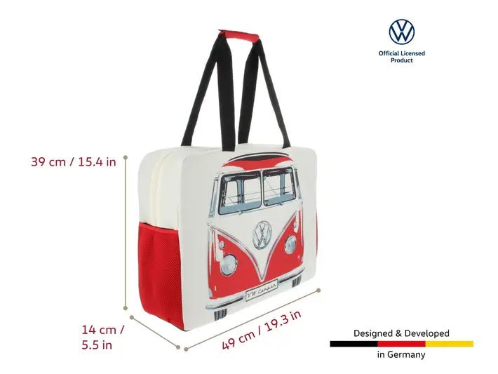 Geanta plaja Volkswagen T1 Bulli Bus – 27L, rezistenta, design retro - CarFun.ro - Accesorii Originale