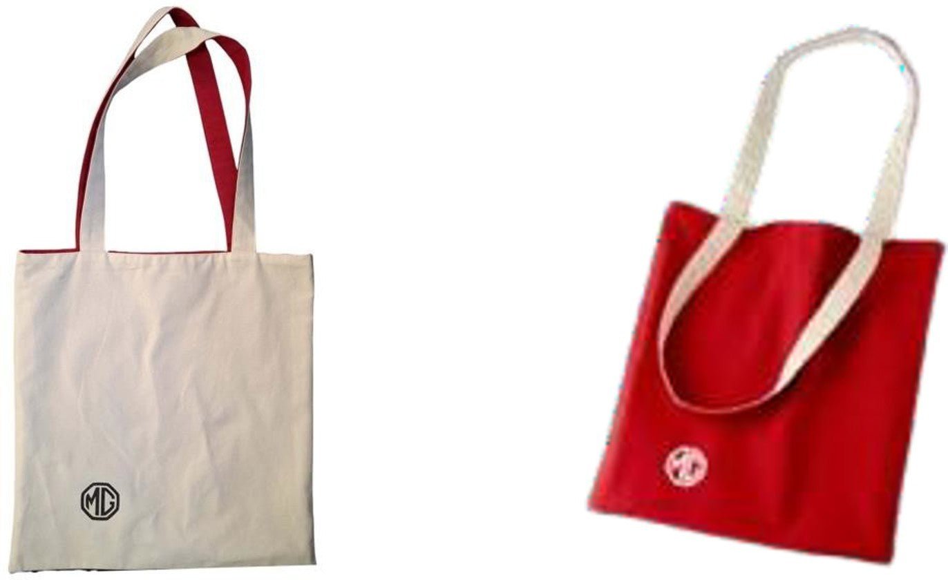 Geanta Tote MG Classic din Bumbac Originala – geanta lifestyle cu logo MG - CarFun.ro - Accesorii Originale