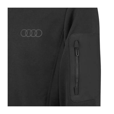 Hanorac Audi barbati fleece negru S–XXXL - CarFun.ro - Accesorii Originale
