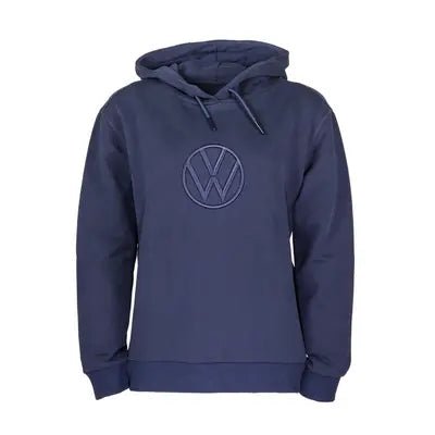 Hanorac cu gluga barbati Volkswagen – Albastru inchis, 100% bumbac organic - Volkswagen Shop