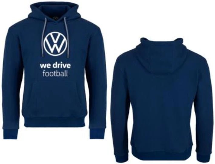 Hanorac cu gluga unisex original Volkswagen Football Drop - CarFun.ro | Accesorii Originale Auto