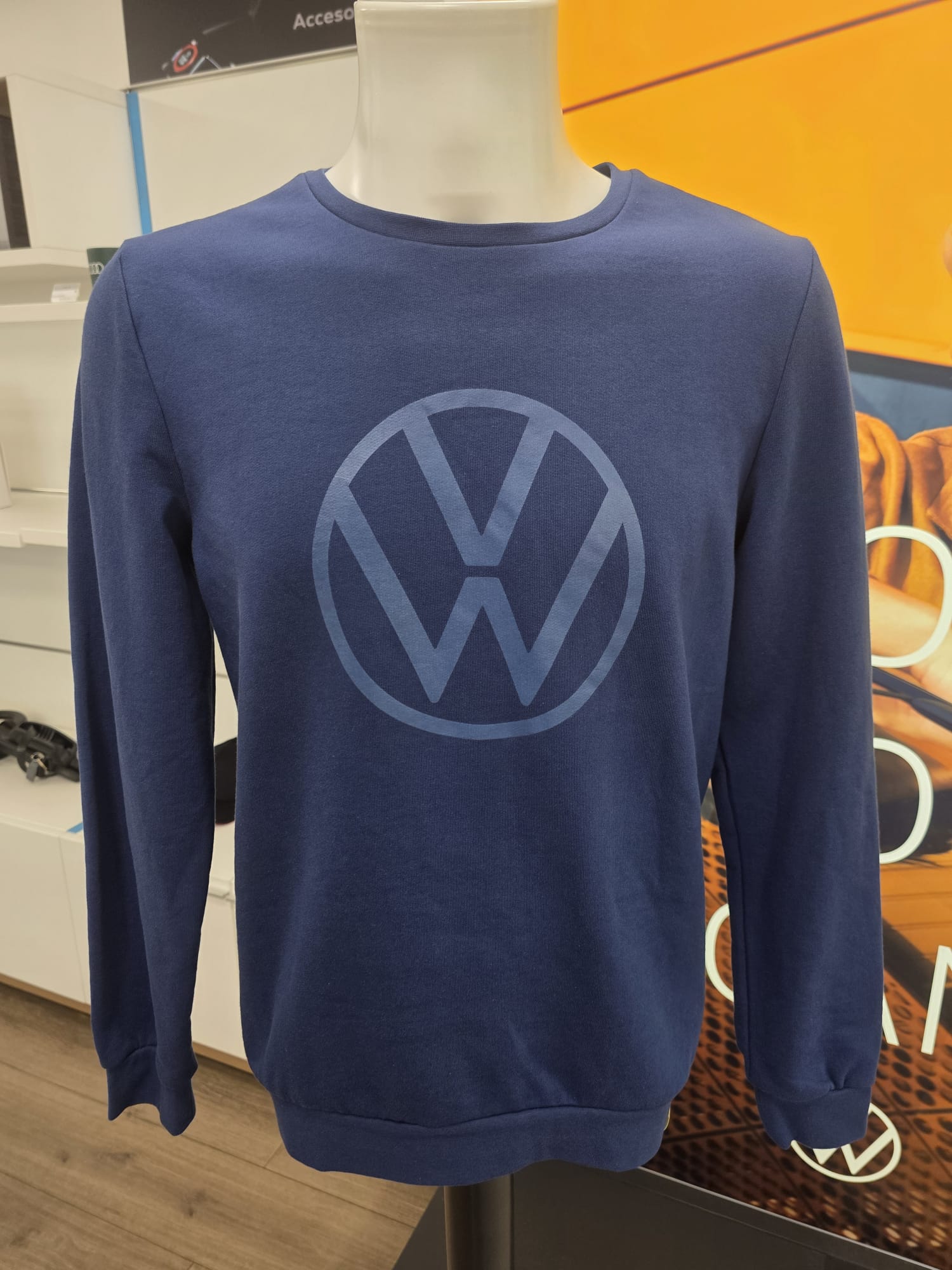 Hanorac unisex Volkswagen albastru marimea M - CarFun.ro - Accesorii Originale