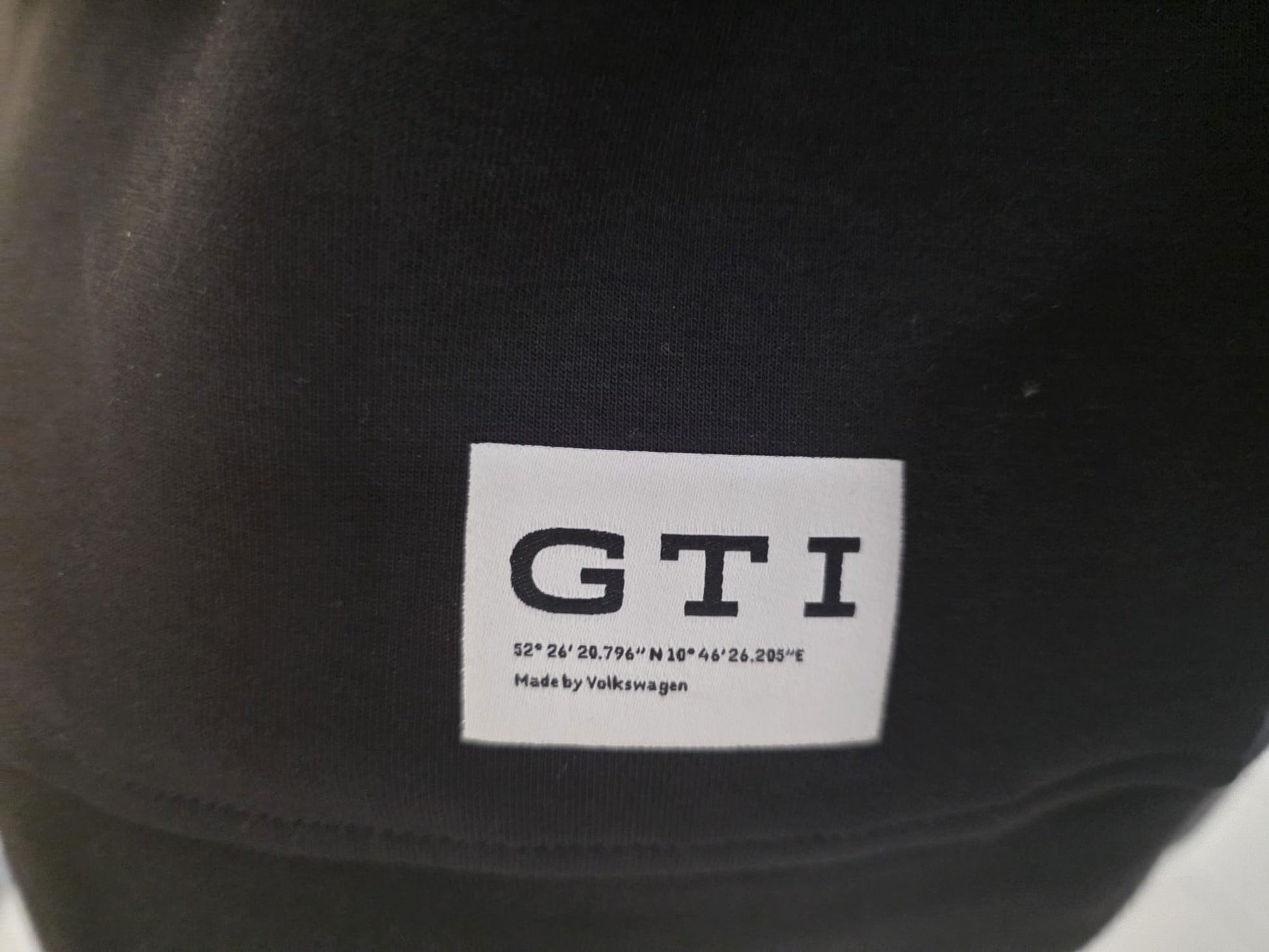 Hanorac Volkswagen GTI negru unisex marime M bumbac original - CarFun.ro - Accesorii Originale