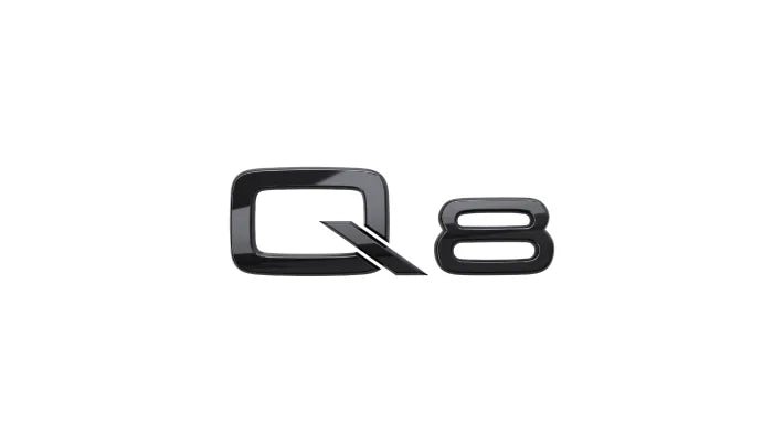 Inscriptie denumire model originala Audi - negru lucios - CarFun.ro | Accesorii Originale Auto