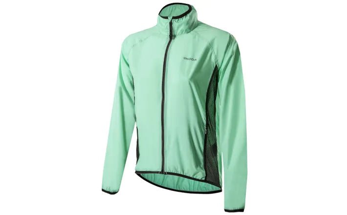 Jacheta dama Skoda Windbreaker electric green - CarFun.ro - Accesorii Originale