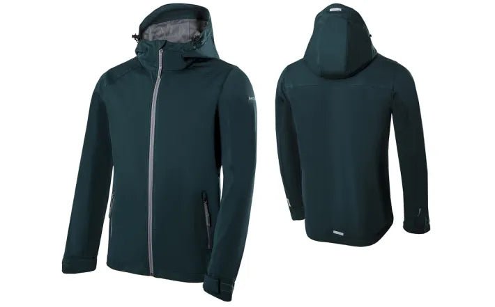 Jacheta softshell Skoda barbati emerald green - CarFun.ro - Accesorii Originale