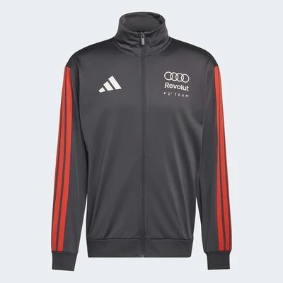Jacheta trening Audi Formula 1 Fan Track Top barbati negru - gri - CarFun.ro - Accesorii Originale