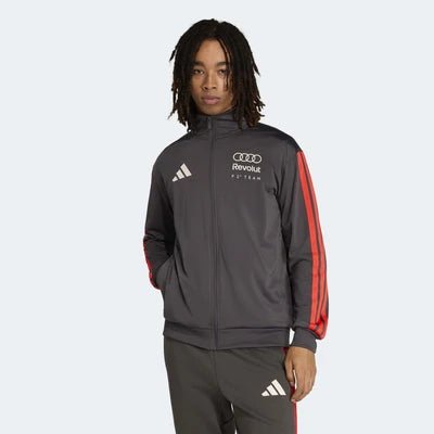 Jacheta trening Audi Formula 1 Fan Track Top barbati negru - gri - CarFun.ro - Accesorii Originale