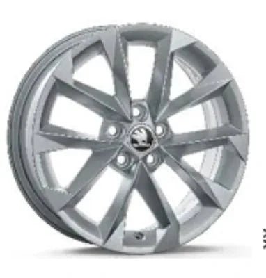 Janta din Aluminiu Skoda, 16 inch, Compatibila cu Anvelope 195/60 R16 pentru Scala (2020+) - CarFun.ro - Accesorii Originale