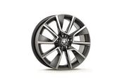 Janta din Aluminiu Škoda Braga 7x18 5/112/45 Antracit Lucios - CarFun.ro - Accesorii Originale