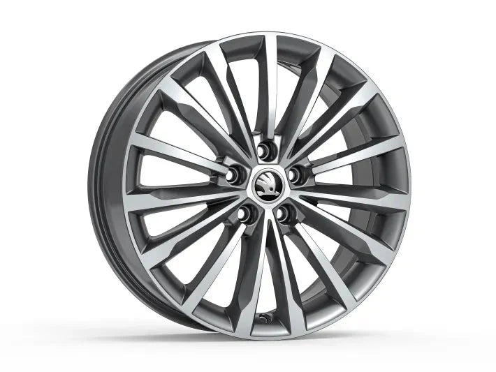 Janta din Aluminiu Skoda pentru Kodiaq (2017 - 2024), 18 inch, Compatibila cu Anvelope 235/55 R18 - CarFun.ro - Accesorii Originale