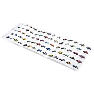 Joc memo Skoda Pairs Memory Game – 35 perechi carduri cu istoria Skoda - CarFun.ro - Accesorii Originale