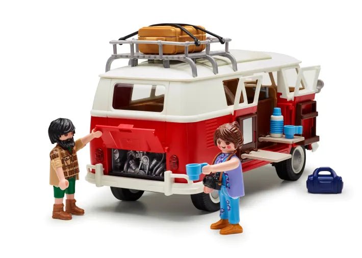 Jucarie Playmobil VW T1 Camper, Colectia Heritage, Pentru Copii 5+ - Volkswagen Shop