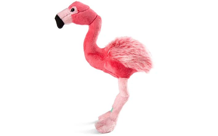 Jucarie plus Flamingo Skoda Elroq – 30 cm, roz - CarFun.ro - Accesorii Originale