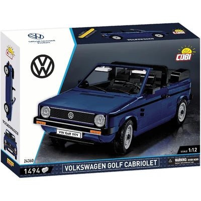 Jucarie Volkswagen Golf 1 Cabrio – set constructie 1:12, 1494 piese - CarFun.ro - Accesorii Originale