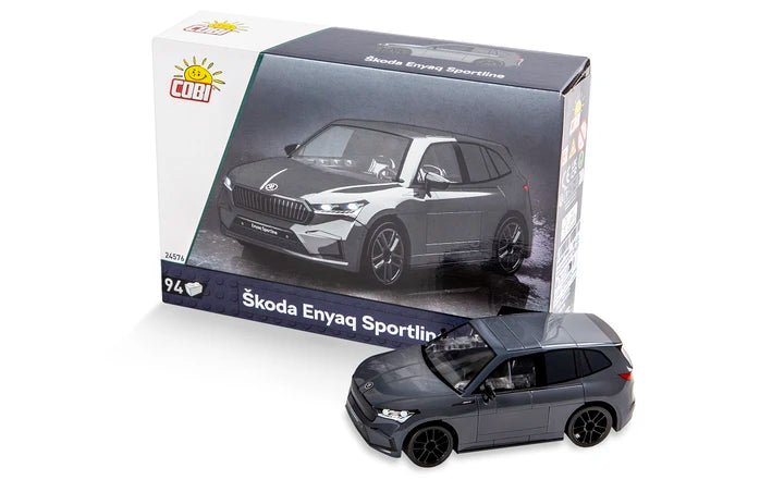 Kit constructie Skoda Enyaq RS 1:35 – gri - CarFun.ro - Accesorii Originale