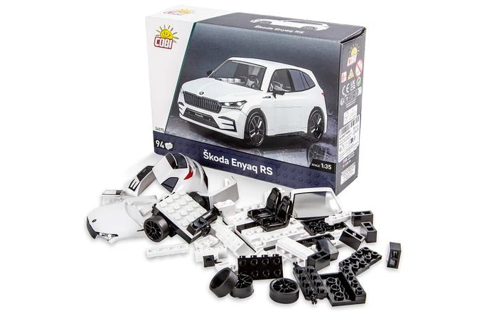 Kit constructie Skoda Enyaq RS 1:35 – gri - CarFun.ro - Accesorii Originale