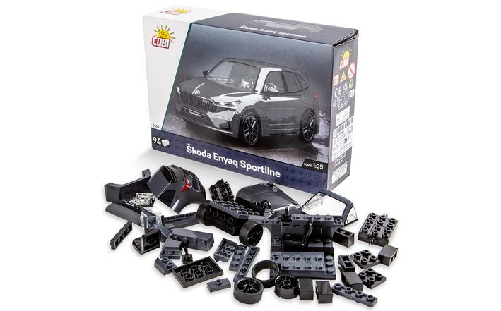 Kit constructie Skoda Enyaq RS 1:35 – gri - CarFun.ro - Accesorii Originale