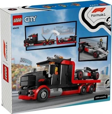 LEGO City F1 Truck cu Audi F1 masina curse - CarFun.ro - Accesorii Originale