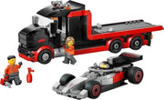 LEGO City F1 Truck cu Audi F1 masina curse - CarFun.ro - Accesorii Originale