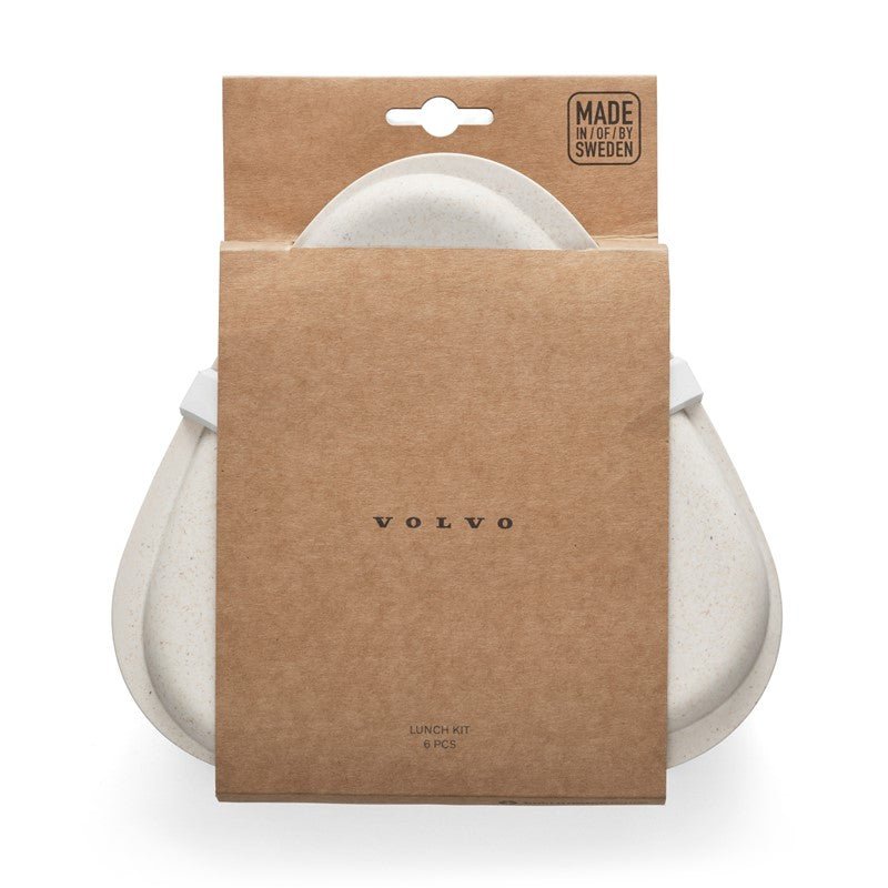 Lunch Kit original Volvo – set masa portabil eco – culoare Sand - CarFun.ro - Accesorii Originale