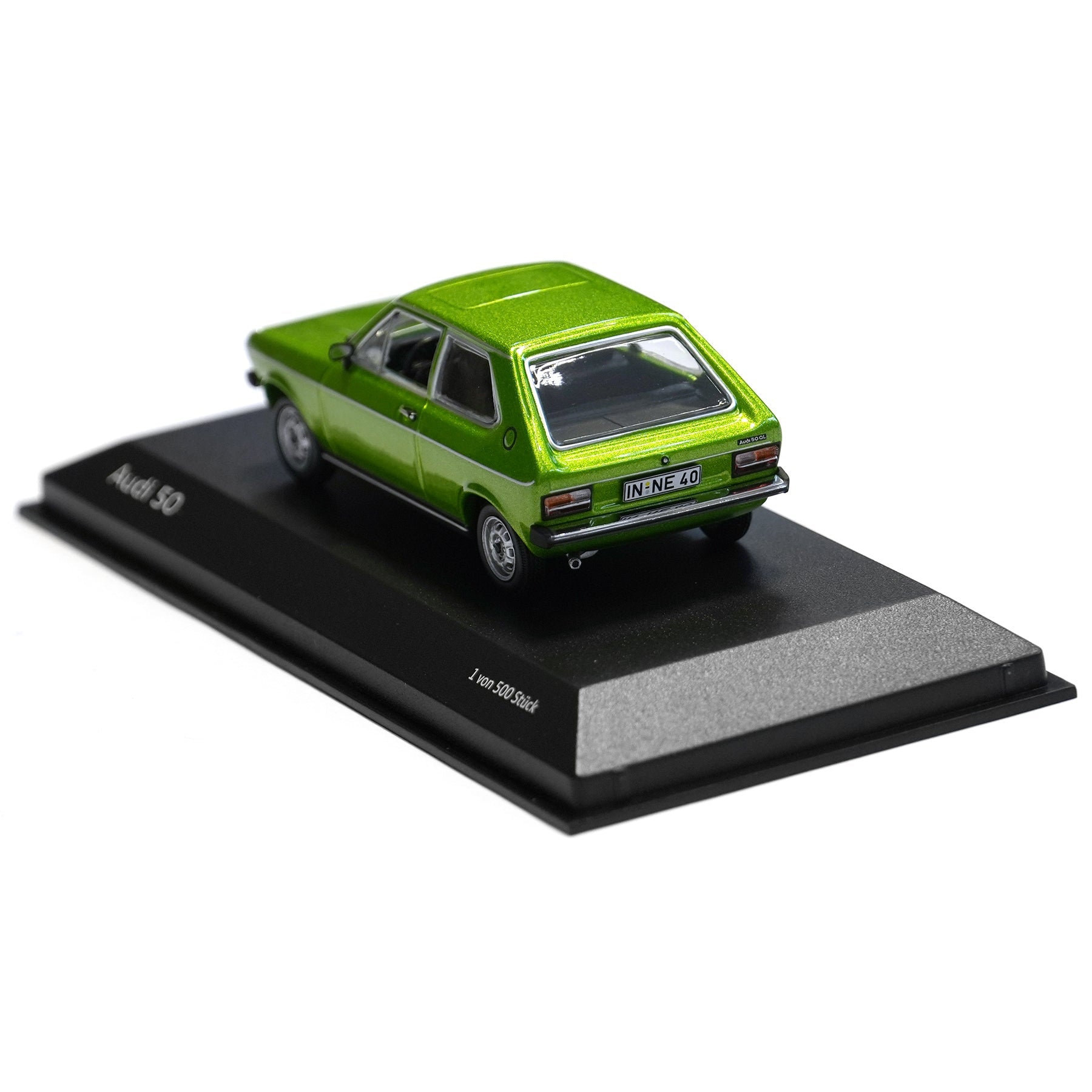 Macheta Audi 50 Viper Green 1:43 Audi Tradition - CarFun.ro - Accesorii Originale