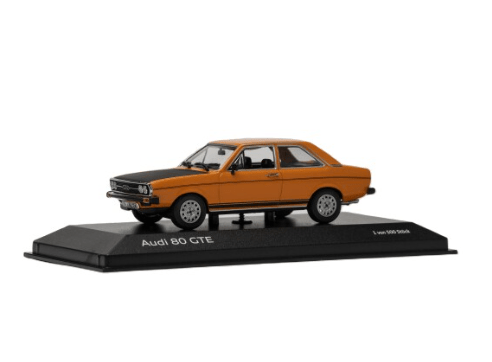 Macheta Audi 80 GTE Cadiz Orange 1:43 Audi Tradition - CarFun.ro - Accesorii Originale