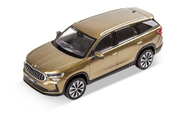 Macheta auto 1:43 Škoda Kodiaq II gold - CarFun.ro - Accesorii Originale