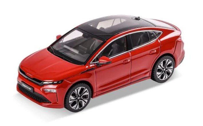 Macheta Škoda Enyaq Coupe FL, 1:43 - CarFun.ro - Accesorii Originale Auto
