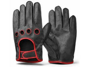 manusi Volkswagen GTI Lifestyle Racing negre rosii piele vegana logo GTI