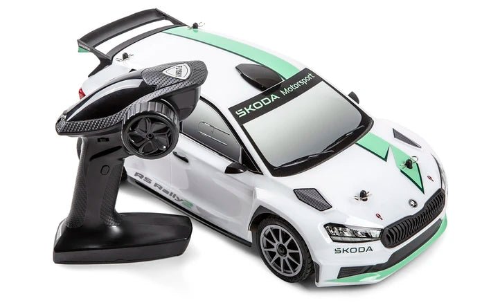 Masina RC Škoda Fabia RS Rally2 1:10 – model telecomandat, 40 km/h - CarFun.ro - Accesorii Originale