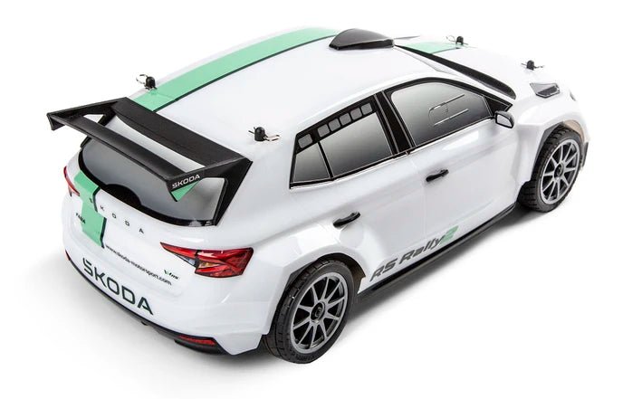 Masina RC Škoda Fabia RS Rally2 1:10 – model telecomandat, 40 km/h - CarFun.ro - Accesorii Originale