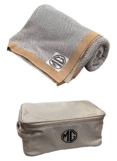 MG Blanket Original – patura lifestyle cu design modern MG - CarFun.ro - Accesorii Originale