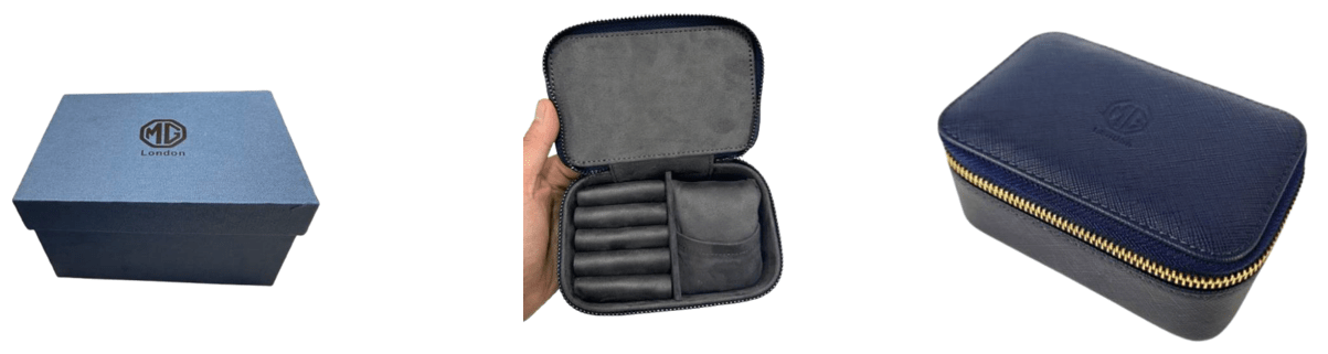 MG Leather Collection Box Original – cutie lifestyle din piele cu design modern MG - CarFun.ro - Accesorii Originale