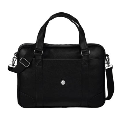 MG Oxford Slim Laptop Briefcase 15.6 Black Original – geanta laptop lifestyle cu design elegant - CarFun.ro - Accesorii Originale