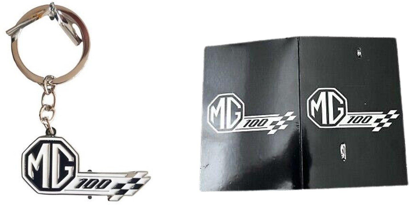 MG100 Keyring Original – breloc lifestyle cu design modern MG - CarFun.ro - Accesorii Originale