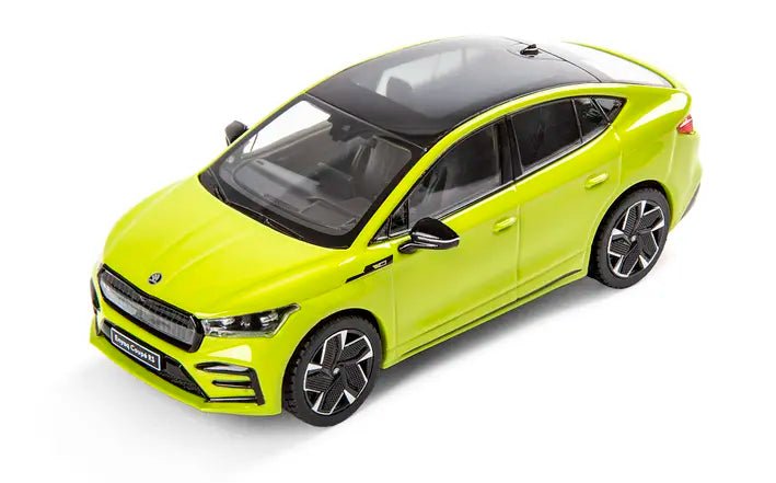 Model Skoda Enyaq Coupe RS 1:43 mamba green - CarFun.ro - Accesorii Originale