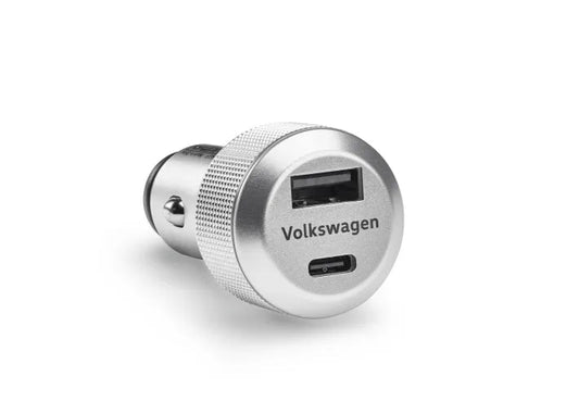 Mufa incarcare USB dubla Volkswagen – USB - A si USB - C, incarcare rapida - Volkswagen Shop