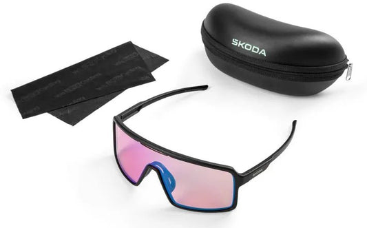 Ochelari ciclism MTB Skoda – Lentile HD – Negru - CarFun.ro - Accesorii Originale
