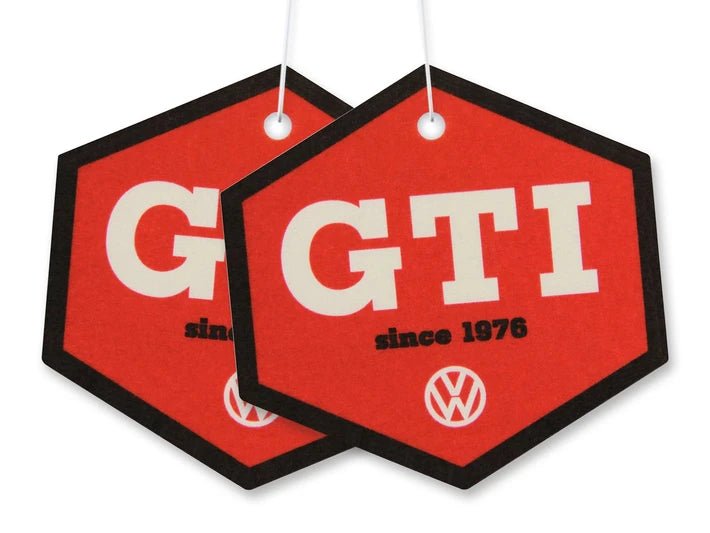 Odorizant auto VW GTI Kokos set 2 bucati hexagon - CarFun.ro - Accesorii Originale