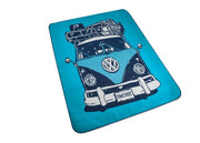 Patura picnic Volkswagen T1 – albastra, impermeabila, cu maner transport - CarFun.ro - Accesorii Originale