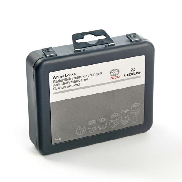 Piulite antifurt negre originale Toyota - CarFun.ro - Accesorii Originale